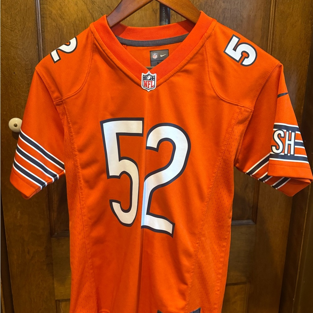 Chicago Bearss NFL Nike Orange Khalil Mack Youth Jersey